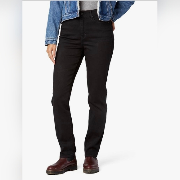 Signature by Levi Strauss Denim - Levi Strauss Signature Gold High-rise Straight #1137